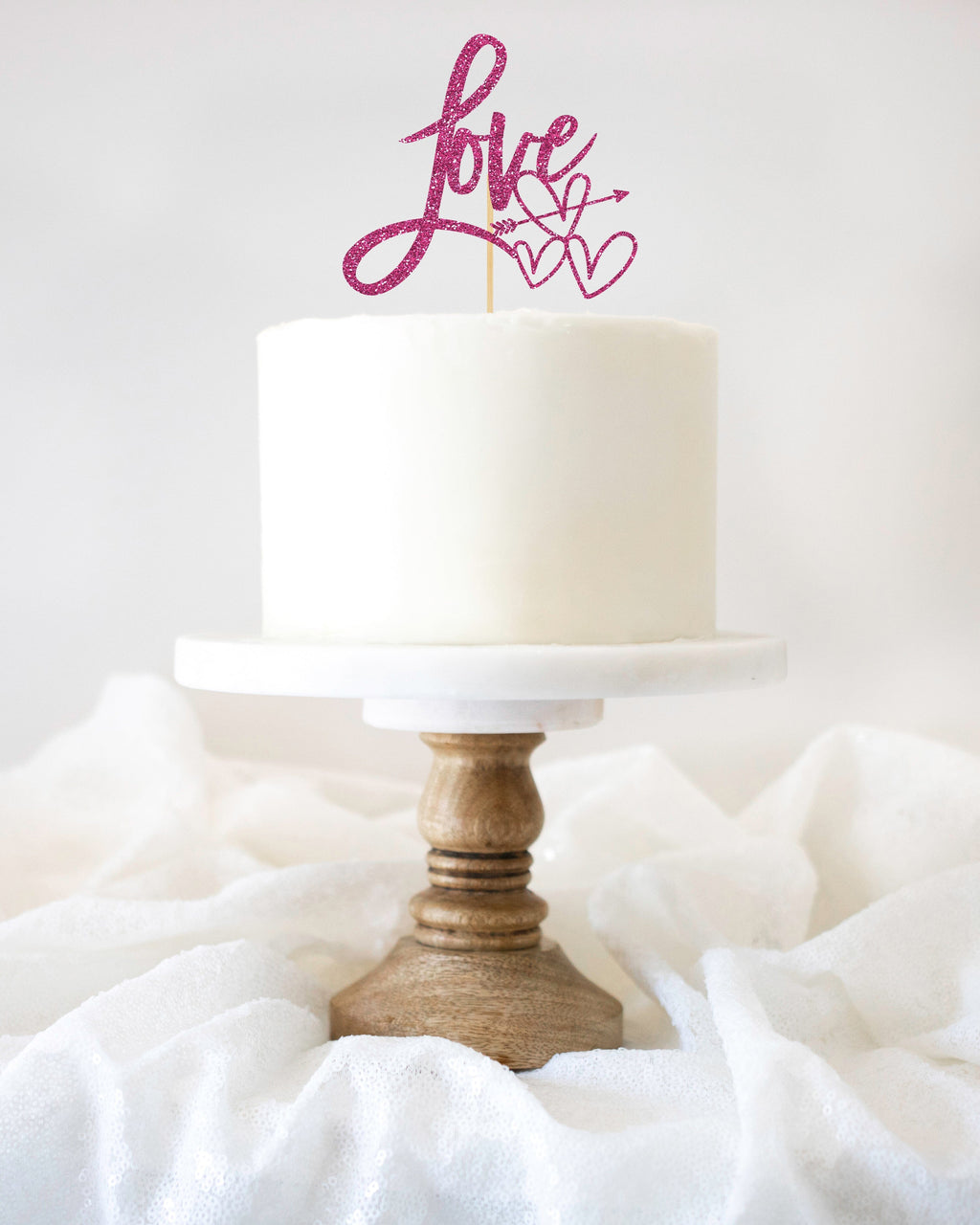 Valentines Day Cake Topper So Fontsy