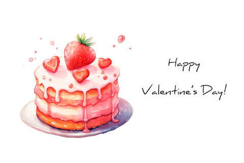 Valentines Day Cakes PNG Clipart Sublimation Rin Green 