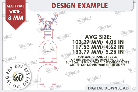 Valentine's Day Camping Candle Holder Laser Cut. Love SVG SVG Evgenyia Guschina 