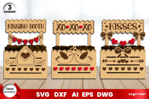 Valentine's Day Candy Box Bundle SVG SvgOcean 