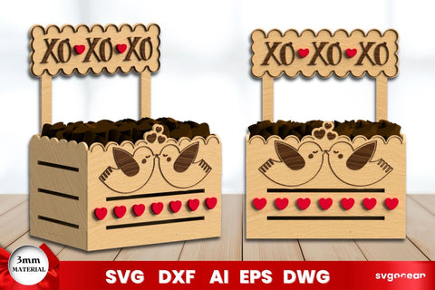 Valentine's Day Candy Box Bundle SVG SvgOcean 