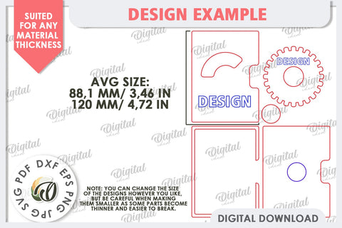 Valentine's Day Cards Laser Cut Bundle. Greeting Cards SVG SVG Evgenyia Guschina 