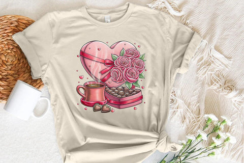 Valentines Day Coffee Lover Png SVG Angelina750 
