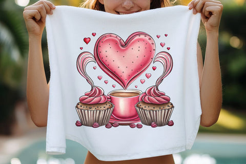 Valentines Day Coffee Lover Png SVG Angelina750 