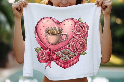 Valentines Day Coffee Lover Png SVG Angelina750 