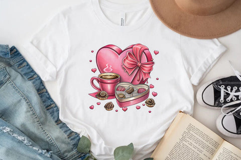 Valentines Day Coffee Lover Png SVG Angelina750 