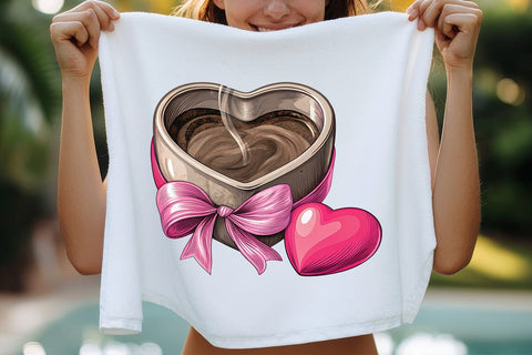 Valentines Day Coffee Lover Png SVG Angelina750 