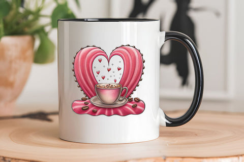 Valentines Day Coffee Lover Png SVG Angelina750 