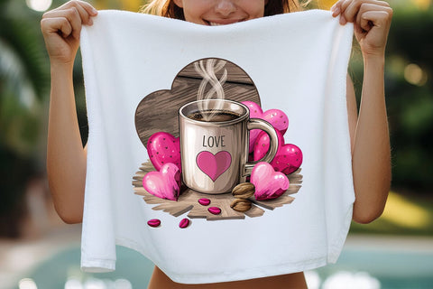 Valentines Day Coffee Lover Png SVG Angelina750 