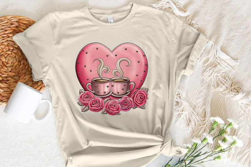 Valentines Day Coffee Lover Png SVG Angelina750 