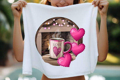 Valentines Day Coffee Lover Png SVG Angelina750 