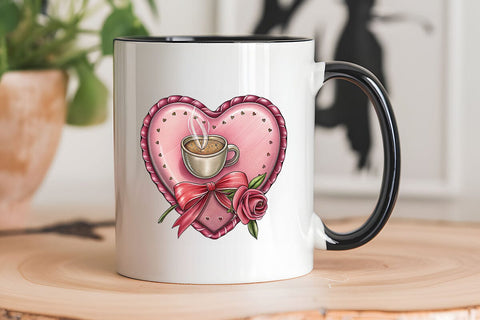 Valentines Day Coffee Lover Png SVG Angelina750 