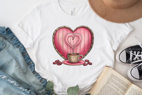 Valentines Day Coffee Lover Png SVG Angelina750 