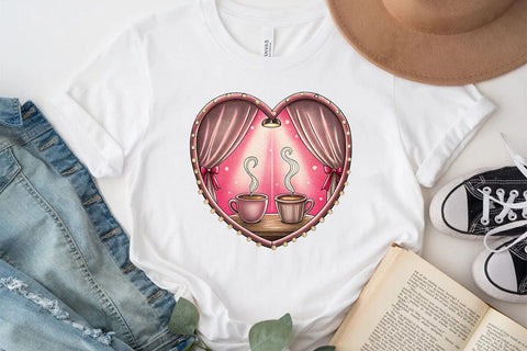 Valentines Day Coffee Lover Png SVG Angelina750 