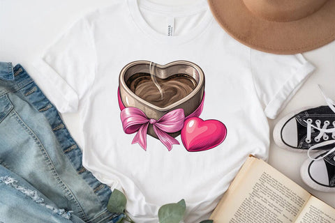 Valentines Day Coffee Lover Png SVG Angelina750 