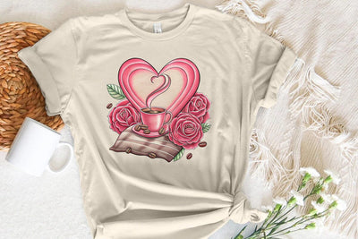 Valentines Day Coffee Lover Png SVG Angelina750 