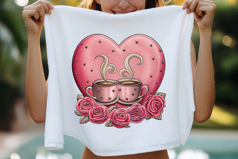 Valentines Day Coffee Lover Png SVG Angelina750 