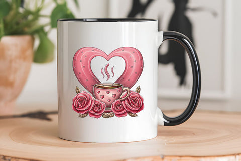 Valentines Day Coffee Lover Png SVG Angelina750 