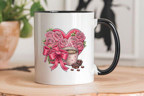Valentines Day Coffee Lover Png SVG Angelina750 