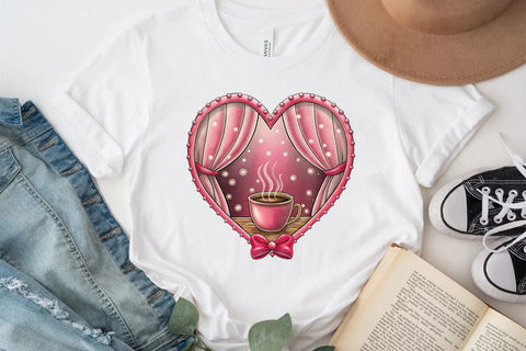 Valentines Day Coffee Lover Png SVG Angelina750 