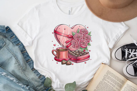 Valentines Day Coffee Lover Png SVG Angelina750 