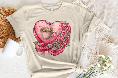 Valentines Day Coffee Lover Png SVG Angelina750 