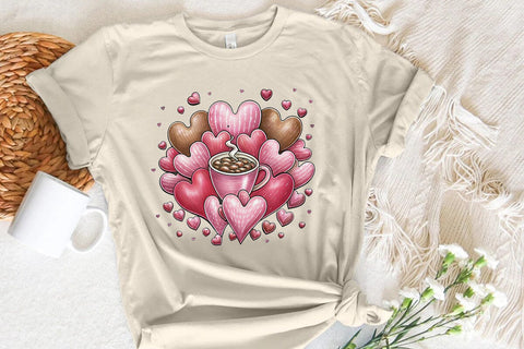 Valentines Day Coffee Lover Png SVG Angelina750 