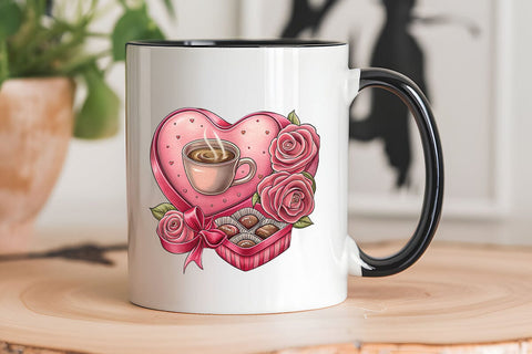 Valentines Day Coffee Lover Png SVG Angelina750 