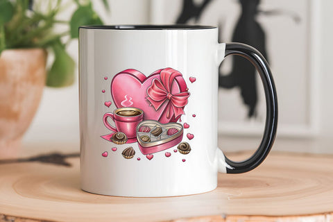Valentines Day Coffee Lover Png SVG Angelina750 