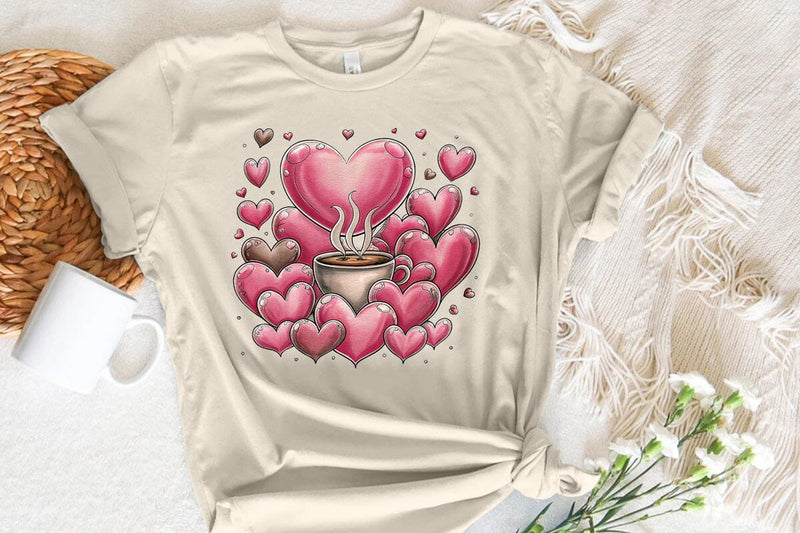Valentines Day Coffee Lover Png SVG Angelina750 