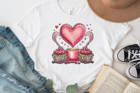 Valentines Day Coffee Lover Png SVG Angelina750 
