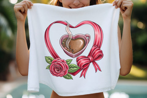 Valentines Day Coffee Lover Png SVG Angelina750 