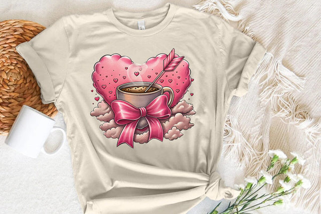 Valentines Day Coffee Lover Png SVG Angelina750 