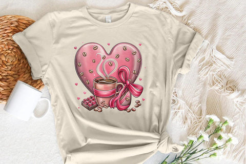 Valentines Day Coffee Lover Png SVG Angelina750 