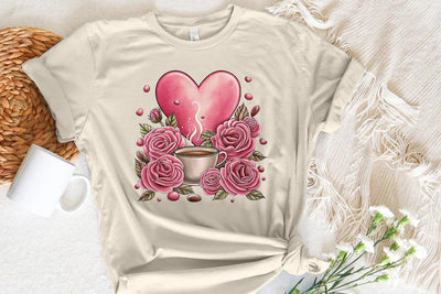 Valentines Day Coffee Lover Png SVG Angelina750 