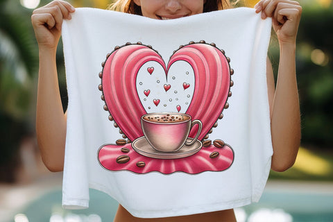 Valentines Day Coffee Lover Png SVG Angelina750 
