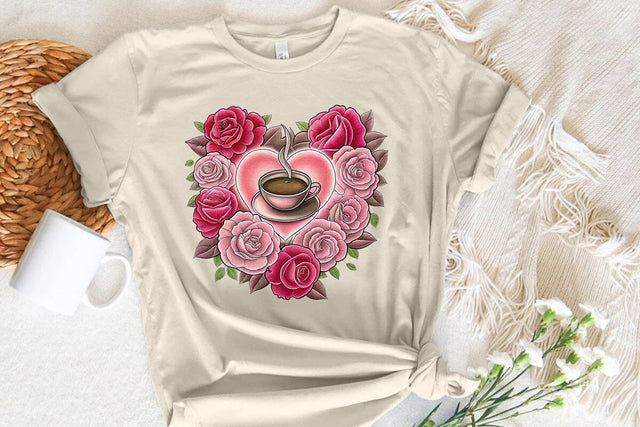 Valentines Day Coffee Lover Png SVG Angelina750 