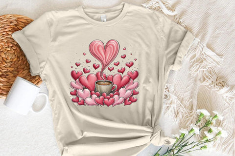 Valentines Day Coffee Lover Png SVG Angelina750 