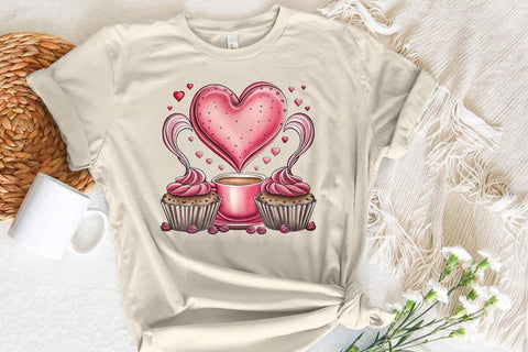Valentines Day Coffee Lover Png SVG Angelina750 