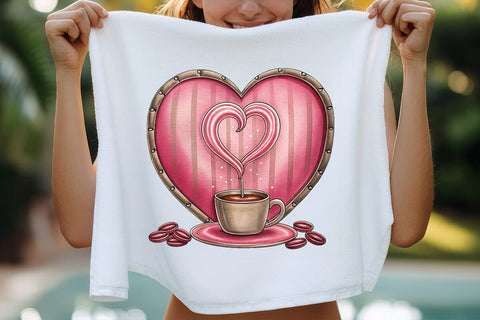 Valentines Day Coffee Lover Png SVG Angelina750 
