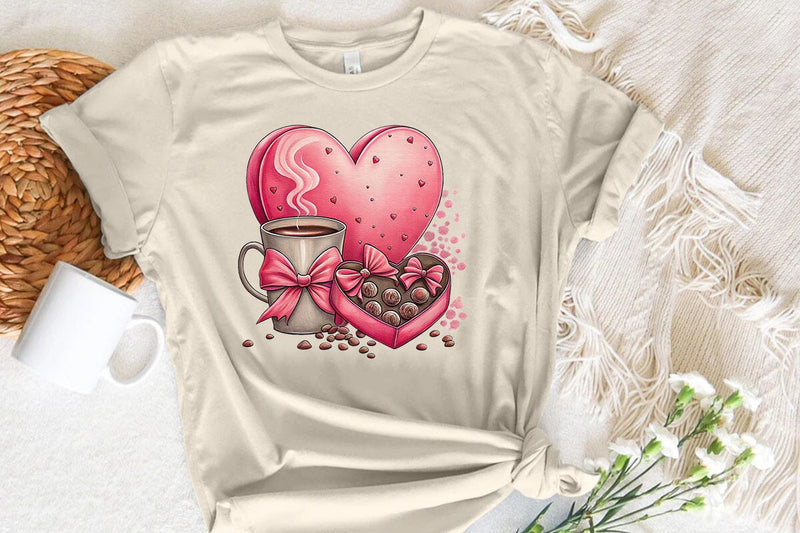 Valentines Day Coffee Lover Png SVG Angelina750 