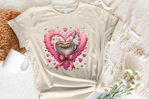 Valentines Day Coffee Lover Png SVG Angelina750 