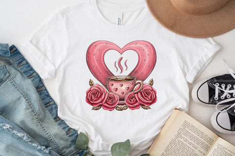 Valentines Day Coffee Lover Png SVG Angelina750 