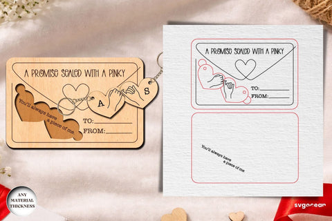 Valentine's Day Couple Keychains SVG Bundle SVG SvgOcean 