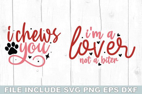 Valentines Day Dog SVG Bundle SVG Ariyan 