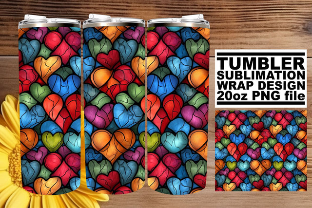 Valentine's Day Drinkware Design Sublimation afrosvg 