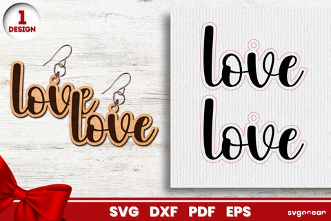 Valentine's Day Earring Bundle SVG SvgOcean 