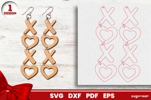 Valentine's Day Earring Bundle SVG SvgOcean 