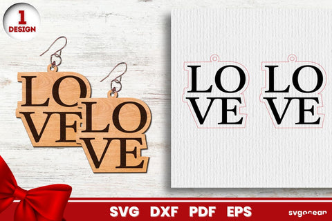 Valentine's Day Earring Bundle SVG SvgOcean 