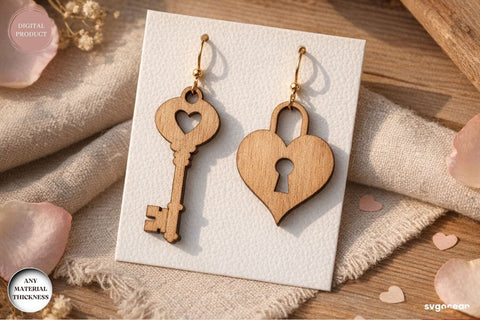 Valentine's Day Earrings SVG Bundle SVG SvgOcean 